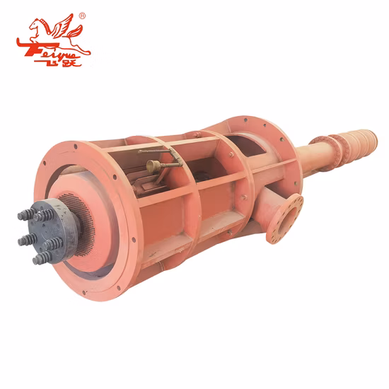 API610 Vertical Water Multistage Semi-Submerged Slurry Centrifugal Pump with High Quality Fgy