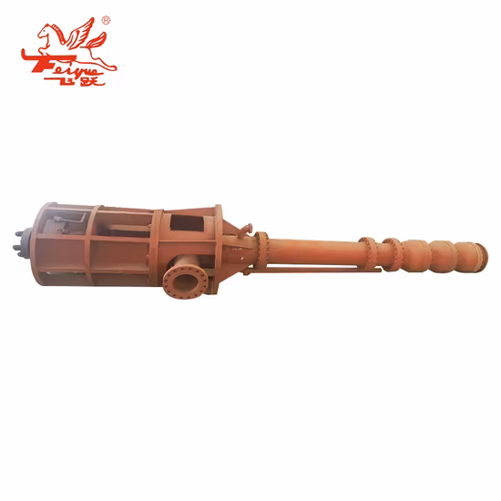 API610 Vertical Water Multistage Semi-Submerged Slurry Centrifugal Pump with High Quality Fgy