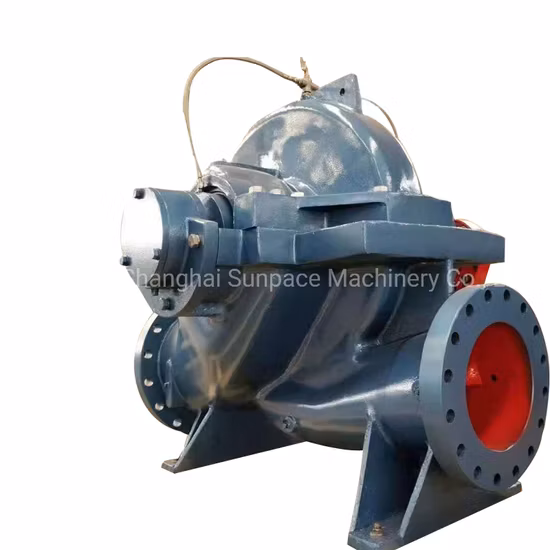 Double aspiration à un étage à haut rendement, pompe centrifuge, pompe d'assèchement, pompe à eau de mer, pompe à incendie, pompe à eau, pompe à boîtier divisé axialement