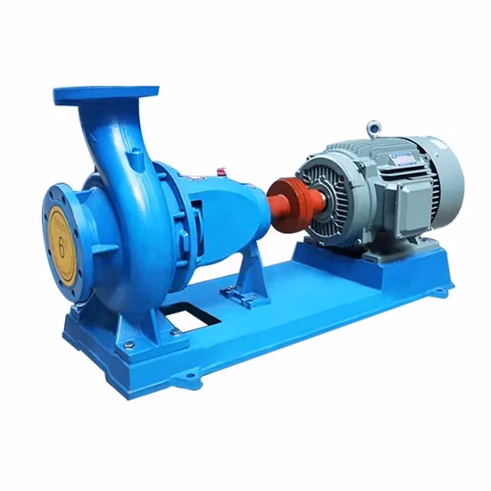 Moteur diesel et pompe à eau centrifuge auto-amorçante électrique